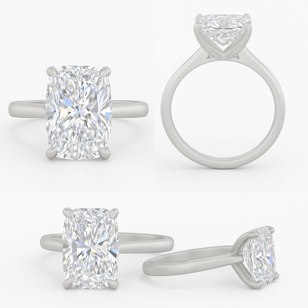 Diamond Solitaire Engagement Ring